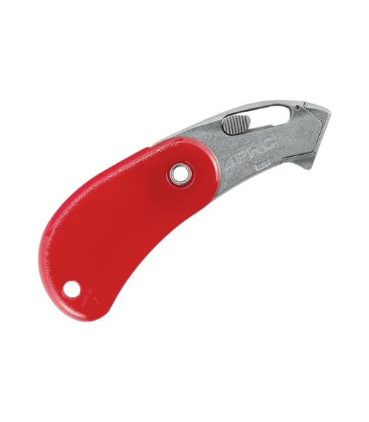 Pacific Handy Cutter HC PSC2-300 Spring-Back Pocket Safety Cutter - Red