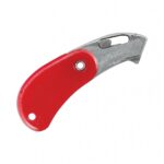 Pacific Handy Cutter HC PSC2-300 Spring-Back Pocket Safety Cutter - Red