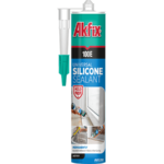 AKFIX 100E SILICONE SEALANT BLACK 280GM