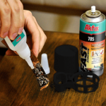 AKFIX 705 UNIVERSAL FAST ADHESIVE MDF KIT 200ML + 50GM