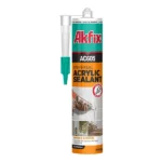 AKFIX AC605 ACRYLIC SEALANT 310ML WHITE